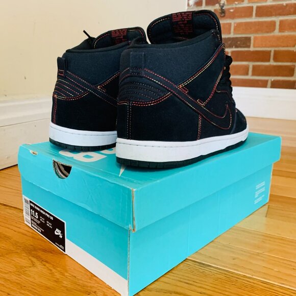 Nike SB Dunk High PRO SB Thermal Stitch 305050-012 Size 11.5 with Box - Picture 4 of 13